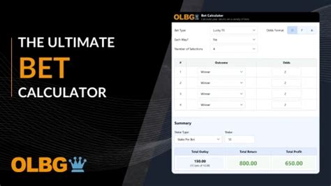 Calculate Your Odds and Work Out Your Bet Returns .